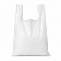 Plastic T-shirt carryout bag for permitted retail markets